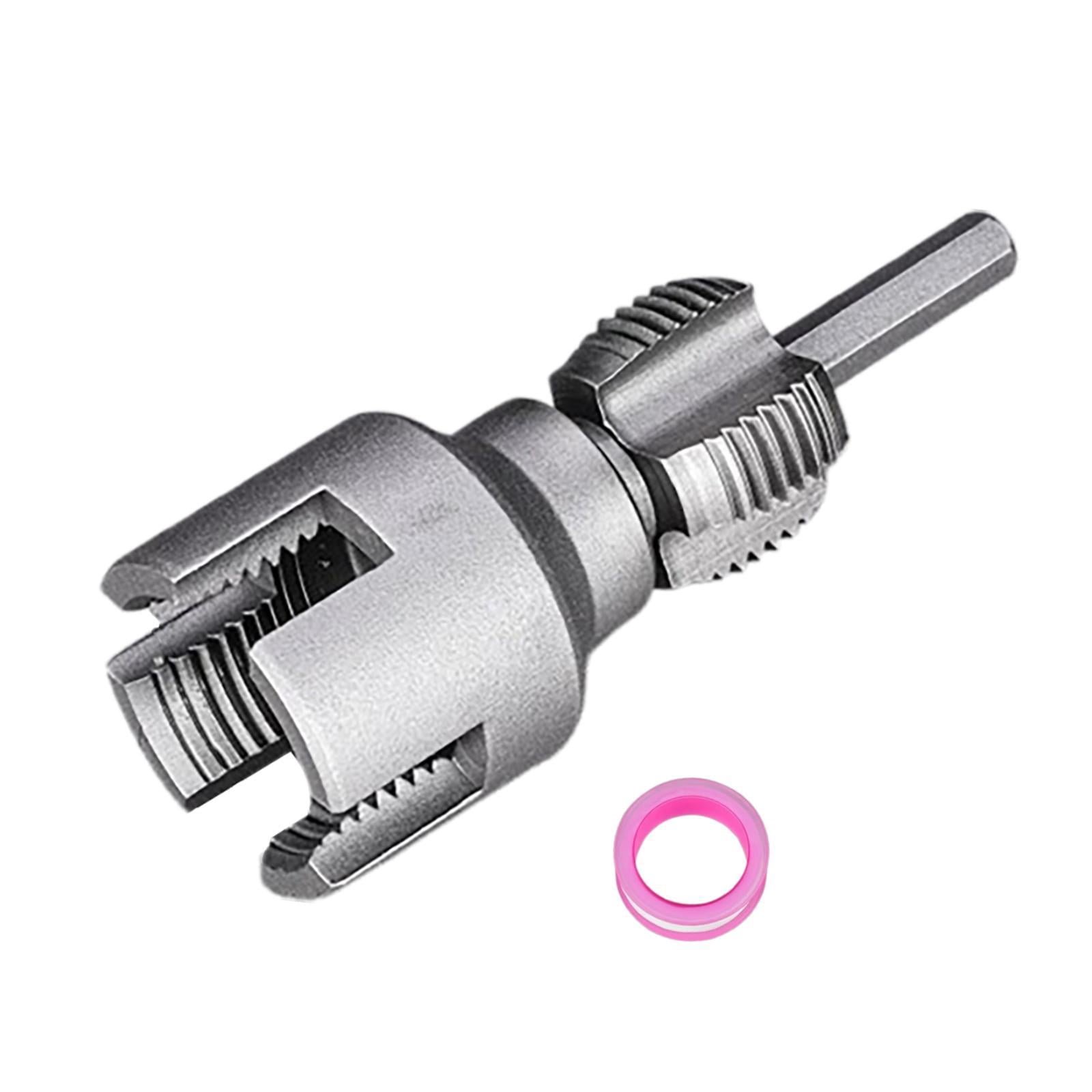 Zxpjkyu Pipe Threader, Internal And External Threader for Electric , Pipe Threading Tool 6 point