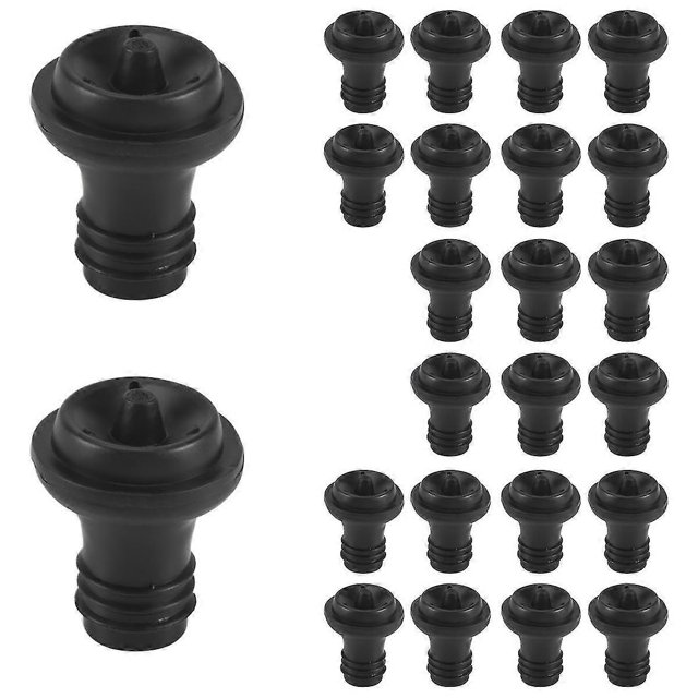 24 Pieces Wine Stopper Resealable Wine Pump Vacuum Stoppers Vacuum Wine Stopper Reusable Wine Saver Vacuum Stoppers