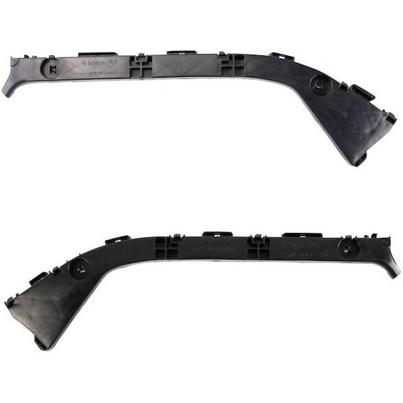 Rear Bumper Bracket Set 2 Piece - Compatible with 2004 - 2009 Toyota Prius 2005 2006 2007 2008