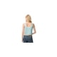 thumbnail image 2 of Camiseta sin mangas corta a rayas Aeropostale Mujer Blanco Grande, 2 of 3