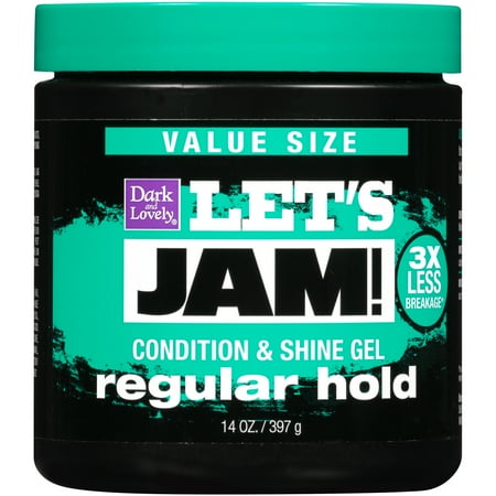 SoftSheen-Carson Let's Jam! Shining and Conditioning Hair Gel, Regular Hold, 9 (Best Hair Products For Shiny Hair)