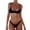 Z6.5-Black, variant on Bikini Sets for Women Spaghetti Strap Swim Bra with High Waist Thong High Waisted Bikini Sets for Women