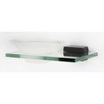 thumbnail image 2 of Alno A6530-PN Cube Wall Mounted Frosted Glass Soap Dish - Nickel, 2 of 6