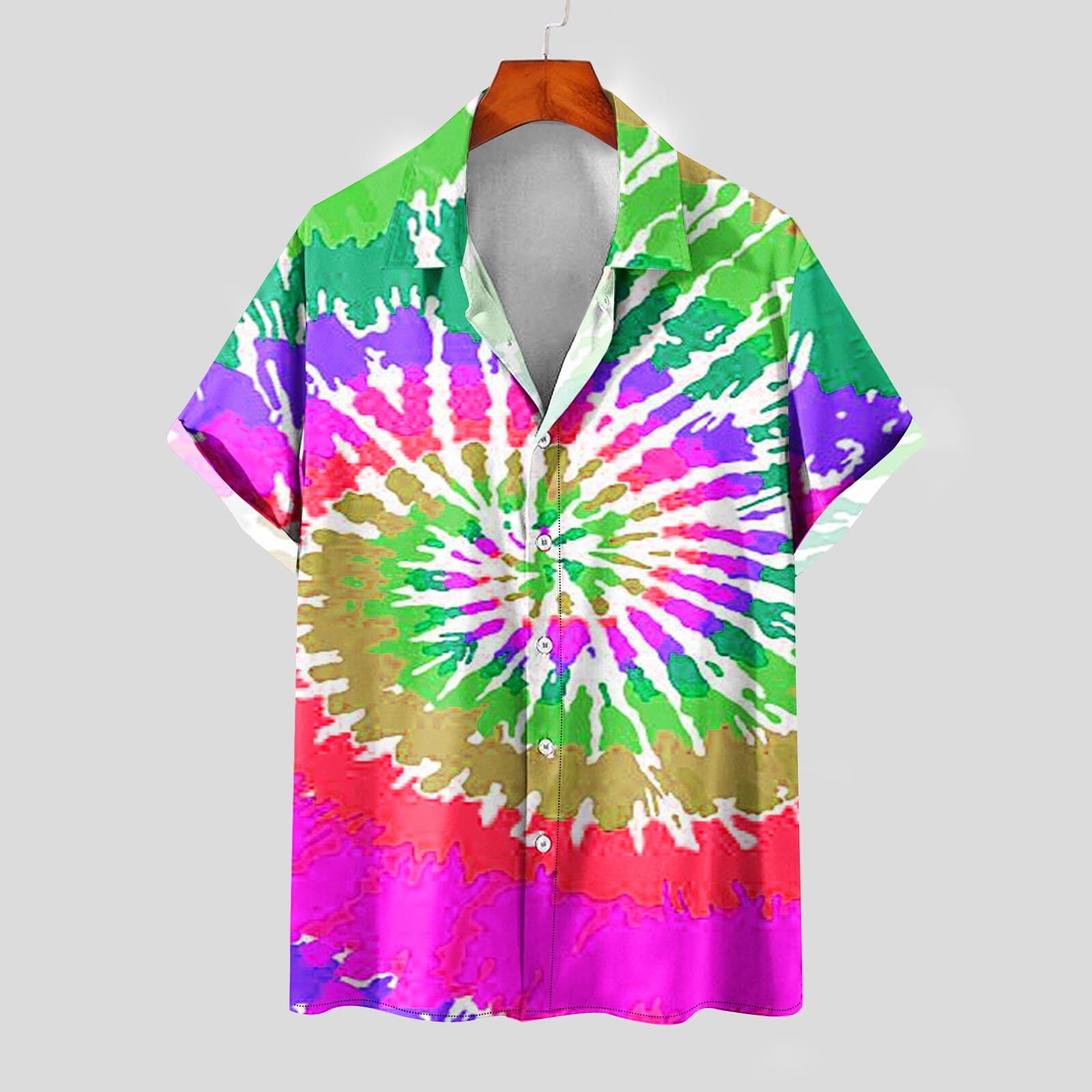 tie dye western shirt