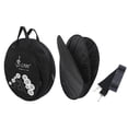thumbnail image 1 of Bolsa de almacenamiento 21-Inch tres bolsillos Cymbal Bag Backpack con correa para el hombro extraíble Divisor Meterk Bolsa de almacenamiento, 1 of 6