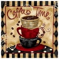 thumbnail image 1 of Cuadros Decorativos Taza de café taladro cuadrado completo cuadro de diamantes de imitación pintura de diamantes arte artesanal DIY JShteea Nuevos Originales, 1 of 9