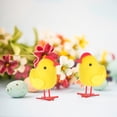 thumbnail image 2 of 6Pcs Fluffy Chicken Animal Toy Yellow Plush For Children And Friends, 2 of 8
