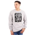 thumbnail image 3 of Jesus is my Lord and Savior Faith Long Sleeve TShirt Men Women Brisco Brands S, 3 of 6