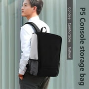 Carrying Case for PS5 Lightweight Console Travel Bag Backpack for PlayStation Console Controllers Special Storage for CD Cable or Other Accessories