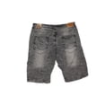 thumbnail image 2 of Basic Denim Ripped Shorts, 2 of 2