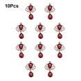 thumbnail image 3 of Qarigey 10 Uds. De botones a presión de diamantes de imitación a la moda, colgantes dorados para disfraces DIY, broche para decoración de boda, Base Ropa, zapatos y accesorios Miscelánea tipo 3, 3 of 6