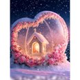 thumbnail image 1 of Cuadros Decorativos 5D bricolaje ronda completa taladro diamante pintura casa de dibujos animados Kit Home Decor (B6163) DQrwqpou Nuevos Originales, 1 of 9