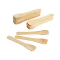 thumbnail image 2 of Eco Luxe Rounded Square Natural Bamboo Tasting Spoon - 3 1/2" - 100 count box, 2 of 10