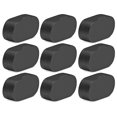 thumbnail image 2 of Protectores de Puerto de Carga de Silicona Focus 9 Piezas Negro, 2 of 5