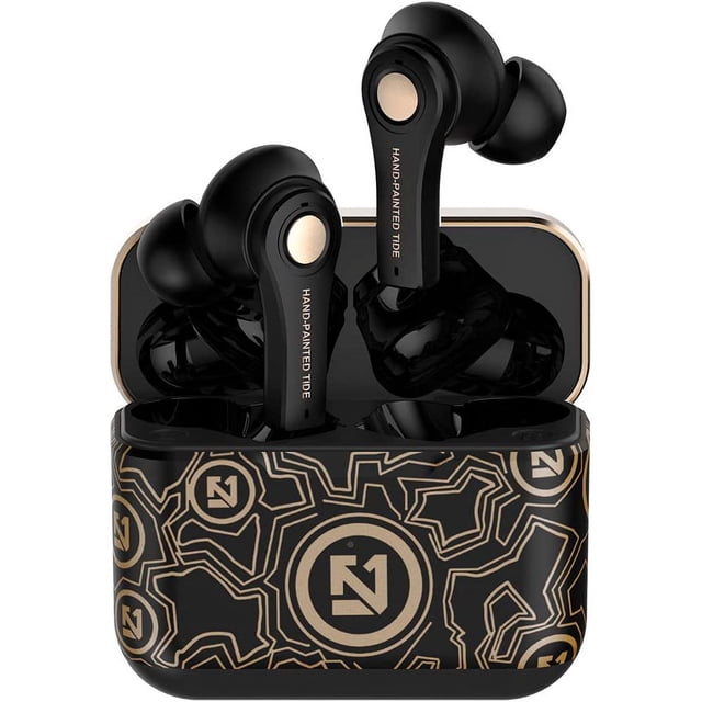 Auriculares inalámbricos Bluetooth, auriculares Bluetooth 5,0 intrauditivos con micrófono, Mini estuche de carga portátil Compatible