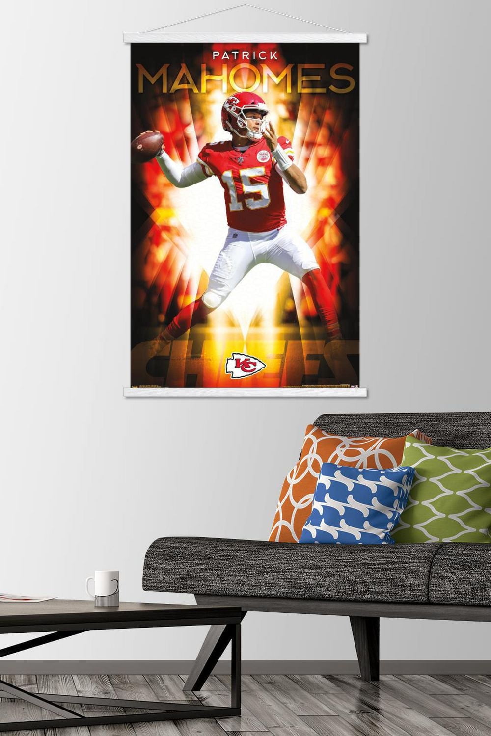 NFL Kansas City Chiefs - Patrick Mahomes II 18 Wall Poster