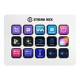 thumbnail image 1 of Elgato Stream Deck MK.2 Blanc – Manette de Studio, 15 Touches Macro, Déclenche des Actions dans des Applications et des Logiciels comme OBS, Twitch, YouTube et Plus, Fonctionne avec Mac et PC, 1 of 9