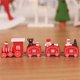 thumbnail image 2 of Ounissouiy Little Wood Merry Christmas Train Decoración Granja Camión Juguete Festival Ornamento Regalo de Año Nuevo para Niños Niñas Adultos Kits de decoración para fiestas Rojo 1, 2 of 6