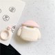 thumbnail image 1 of Funda protectora de silicona suave con gorro rosa de perro de dibujos animados para AirPods Pro de 1.ª y 2.ª generación de Apple (auriculares Bluetooth)., 1 of 5