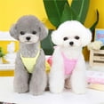 thumbnail image 6 of HQREA Girl Cake Dresses for Small Dogs Summer Puppy Cat Outfits with Bow for Chihuahua, 6 of 6