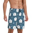 thumbnail image 2 of Sikiie Christmas sheep Mens Pajama Shorts, Lounge Pant, Men's shorts，Sleep Pj Shorts for Men-XX-Large, 2 of 6