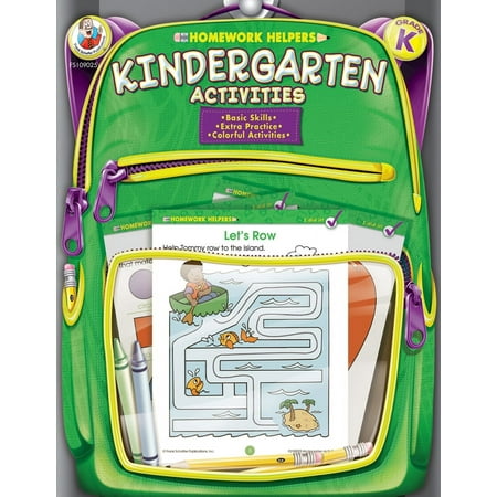 Homework Helper: Kindergarten Activities Homework Helper (Paperback)