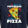 thumbnail image 3 of Toy Story - You're The Pepperoni To My Pizza - Toddler And Youth Crewneck Fleece Sweatshirt, 3 of 5