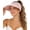 Pink, variant on Women's UPF 50+ UV Protection Sun Visor Hat, Sun Hats for Women, Lightweight Foldable Ponytail Sports Cap(Pink)