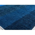 thumbnail image 6 of Elizabeth Sutton MI45B Violets Are Blue Abstract Modern Blue Area Rug, 2'7" x 8', 6 of 6