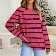 thumbnail image 2 of Fall Long Sleeve T Shirts 2025 Womens T Shirts Women's Solid Color Blouses Long Sleeved V-Neck Pullover Top Patchwork Blouse My Order My Items, 2 of 5