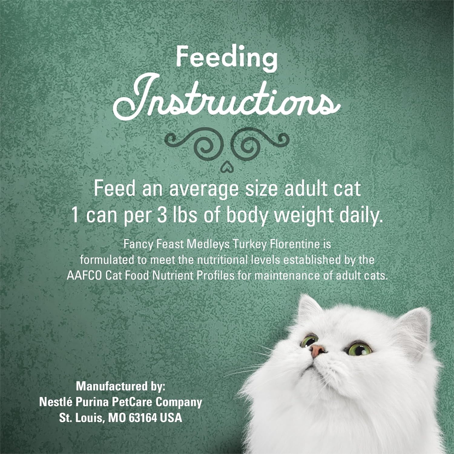Purina Fancy Feast Medleys Turkey Florentine With Garden Greens in a Delicate Sauce, 3 Ounce (Pack of 12)