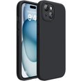 thumbnail image 1 of Funda para teléfono Miracase compatible con iPhone 15 negra, 1 of 6
