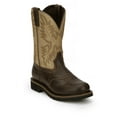 thumbnail image 2 of Justin SE4660 Men's Superintendent Cowhide Stampede Boots, 11" Tall, Size 8.5 D, 2 of 6