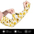 thumbnail image 3 of Sun Protection Arm Sleeves for Men Women, yellow bee honey cute Sleeves to Cover Arms with Thumb Hole Cooling Sleeve, 3 of 6