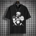 thumbnail image 1 of Camiseta de manga corta de Naruto Uchiha Itachi para adolescentes, periférico de Anime, camisa de manga corta, Verano, 1 of 1