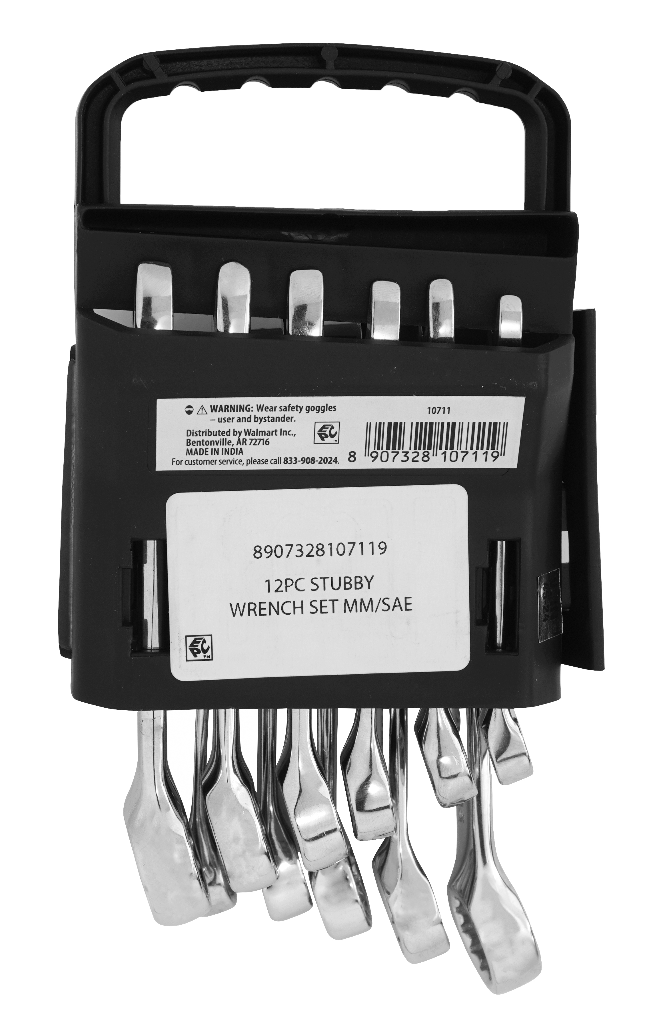 Hyper Tough 12-Piece Stubby Combination Wrench Set photo 6