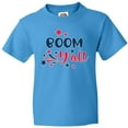 thumbnail image 3 of Inktastic 4th of July Boom Y'all with Red White and Blue Stars Youth T-Shirt, 3 of 5