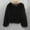Black02, variant on Babysbule Winter Jackets for Women Ladies Casual Fashion Solid Color Faux Plush Warm Jacket Coat