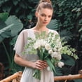 thumbnail image 5 of 20 Pieces Artificial Eucalyptus Stems Faux Eucalyptus Spray Fake Leaf Branches Fall DIY Decor Plants for Party Wedding Flower Arrangement Home Farmhouse (Gold), 5 of 5