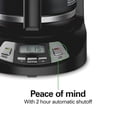 thumbnail image 6 of 12 Cup Programmable Coffee Maker, Drip Coffee Machine, Nonstick Hot Plate, Brew Pause, 60 Ounces Capacity, 6 of 9