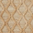 thumbnail image 4 of Beautiful Natural Jute Trellis Diamond Indoor Rug Runner by Drew Barrymore, 2.5' x 7', 4 of 6