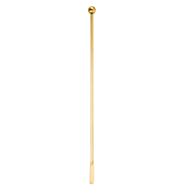 Bâton Mélangeur Créatif Exquis en Acier Inoxydable Multicolore pour Café, Yogourt, Bar, Jus, Cocktail