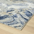 thumbnail image 5 of Luxe Weavers Marble Collection 487 Blue Abstract Area Rug 8x10, 5 of 9