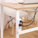 thumbnail image 5 of Organizador 10 piezas de soporte de enchufe de pared reutilizable autoadhesivo de cables Ehuebsd Libre de BPA, 5 of 5