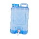 thumbnail image 3 of Contenedor de agua para camping con grifo, gran depósito de agua portátil, garrafa para beber, cubo para agua al aire libre, fabricado en 28 litros, 3 of 9