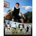 thumbnail image 4 of HAWEE 5 Pack Athletic Basketball Boys Shorts - with Zipper Pockets Basketball Soccer Quick Dry Teen Kids Sport Shorts Elastic Waist, 4 of 6