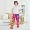 thumbnail image 6 of Wobogo Rainbow Leopard Long Pajama Pants Bottoms Soft Sleepwear with Pockets, 6 of 9