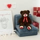 thumbnail image 4 of Peluche con forma de oso de peluche HollyHome, 90 cm, con corazón rojo, 4 of 9