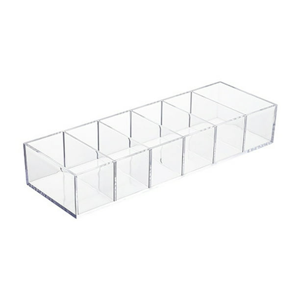 Almacenamiento de cosméticos, organizador de maquillaje desmontable, organizador de maquillaje transparente y desmontable, cajas para presentación de joyas diseñadas para profesionales