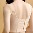 thumbnail image 6 of Arnsht Women's New Style Push Up Bra Solid Color Soft Comfort Breathable Padded Underwire Lace Bra Lift Up Everyday Bra Beige 34F, 6 of 9